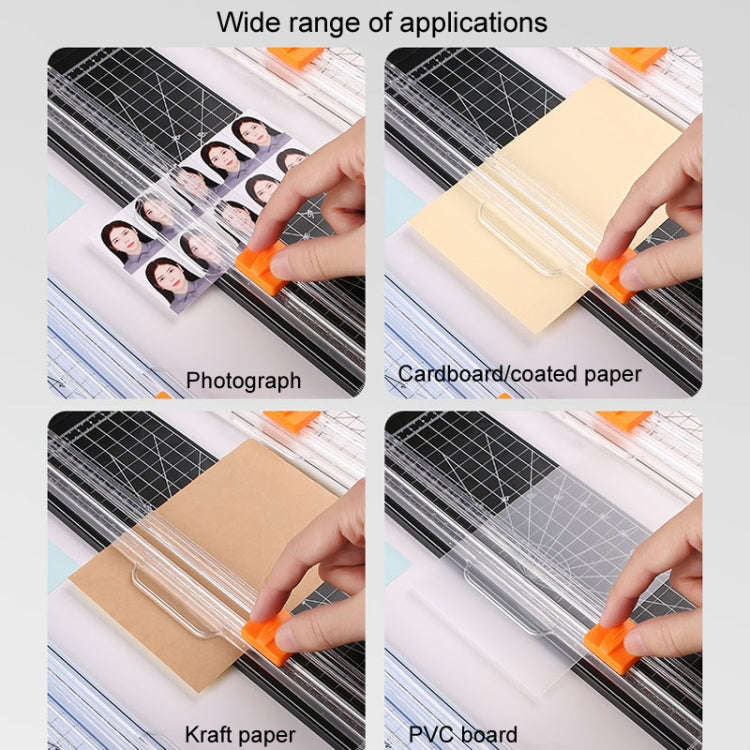 HUANMEI For A3 A4 A5 Paper Cutter With Pull-out Ruler DIY Small Portable Photo Die Cutting Machin...
