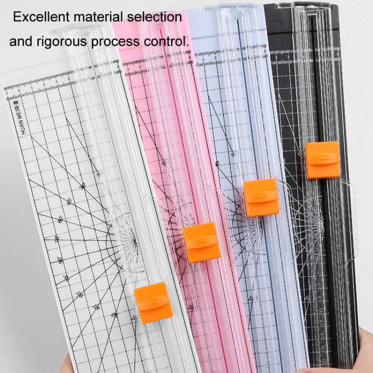 HUANMEI For A3 A4 A5 Paper Cutter With Pull-out Ruler DIY Small Portable Photo Die Cutting Machin...
