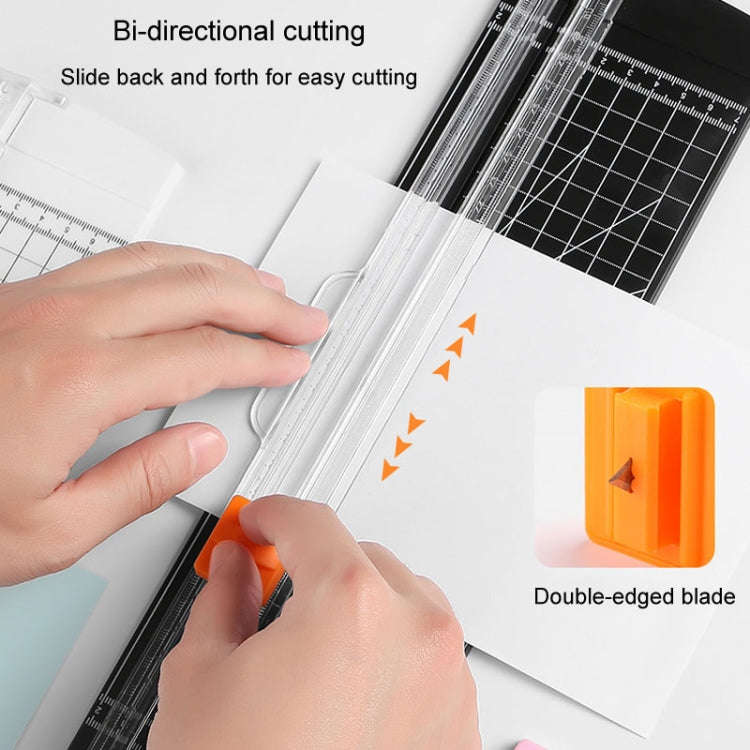 HUANMEI For A3 A4 A5 Paper Cutter With Pull-out Ruler DIY Small Portable Photo Die Cutting Machin...