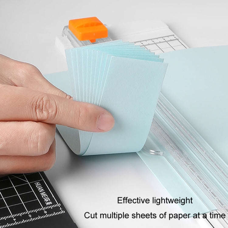 HUANMEI For A3 A4 A5 Paper Cutter With Pull-out Ruler DIY Small Portable Photo Die Cutting Machin...