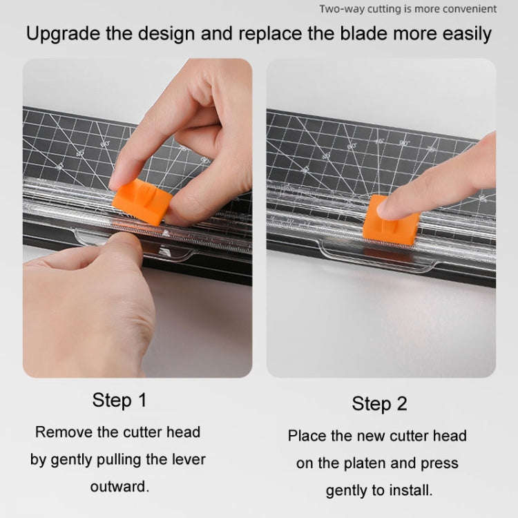 HUANMEI For A3 A4 A5 Paper Cutter With Pull-out Ruler DIY Small Portable Photo Die Cutting Machin...