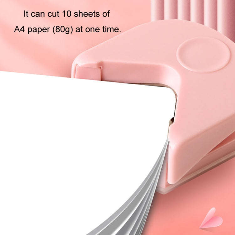 Round Corner Trimmer Chamferer Cardstock Photo PVC Card Corner Cutter(Black)