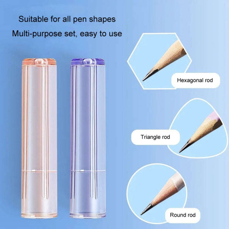 20pcs /Bag Transparent Pen Caps Pencil Sleeves Protective Pencil Tip Cap(Color Mixed)