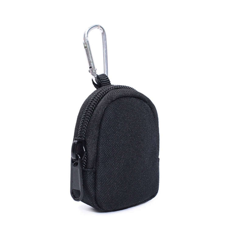Outdoor Sports Portable Pet Snack Bag Round Type Wear-Resistant Small Money Bag(Army Green)