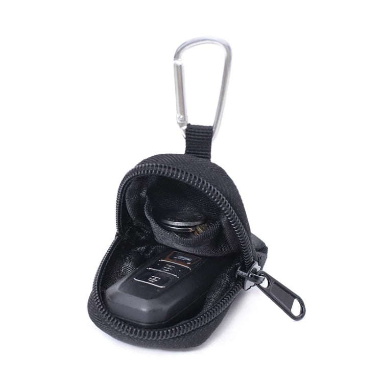 Outdoor Sports Portable Pet Snack Bag Round Type Wear-Resistant Small Money Bag(Army Green)