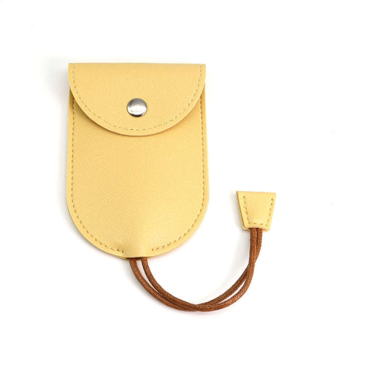 Pull-out Personalized Ladies Car Key Bag Portable Large Capacity Storage Key Cover, Color: Yellow...