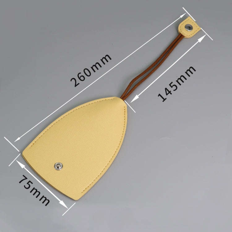 Pull-out Personalized Ladies Car Key Bag Portable Large Capacity Storage Key Cover, Color: Yellow...