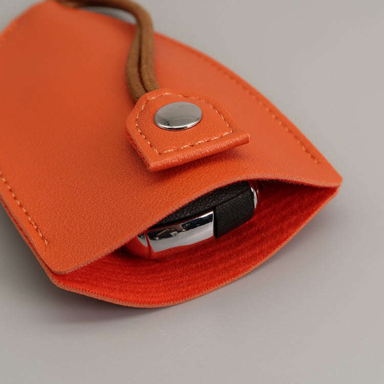 Pull-out Personalized Ladies Car Key Bag Portable Large Capacity Storage Key Cover, Color: Yellow...