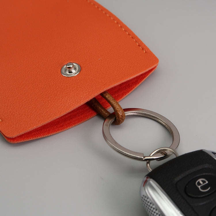Pull-out Personalized Ladies Car Key Bag Portable Large Capacity Storage Key Cover, Color: Yellow...