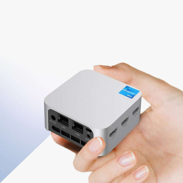 T8Plus Alder Lake-N100 4K Dual Band WIFI Bluetooth Office Game Portable Mini PC, Spec: 8G 128G EU...