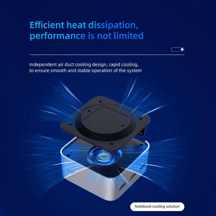 T8Plus Alder Lake-N100 4K Dual Band WIFI Bluetooth Office Game Portable Mini PC, Spec: 8G 128G EU...