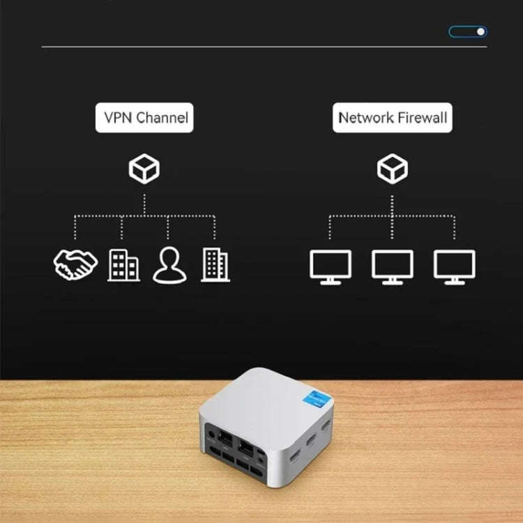 T8Plus Alder Lake-N100 4K Dual Band WIFI Bluetooth Office Game Portable Mini PC, Spec: 8G 128G EU...