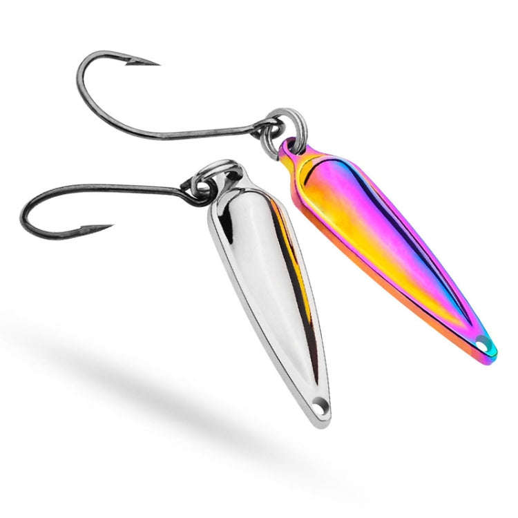 PROBEROS DW602 Long Casting Metal Sequins Lure Moth Sequins Warp Beak Fake Lure, Color: Color B(2...