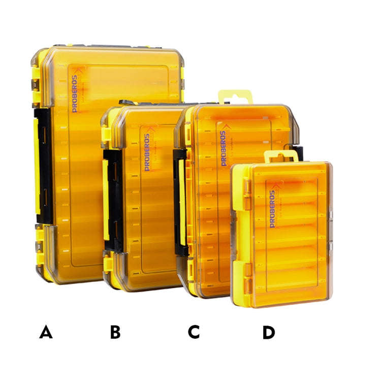 PROBEROS H1000 Double Sided Lure Box Handheld Double Layer Storage Case For Bait Accessories, Sty...