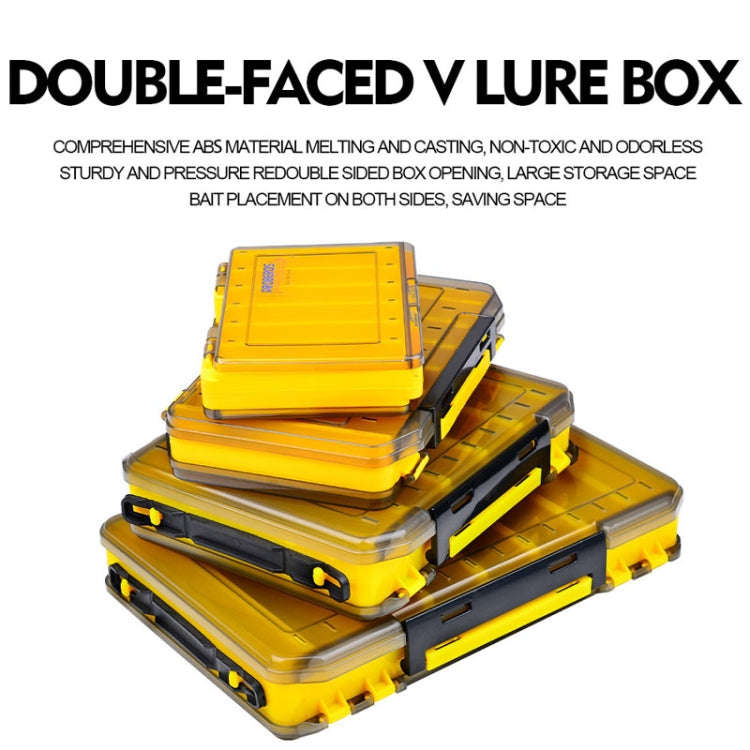 PROBEROS H1000 Double Sided Lure Box Handheld Double Layer Storage Case For Bait Accessories, Sty...