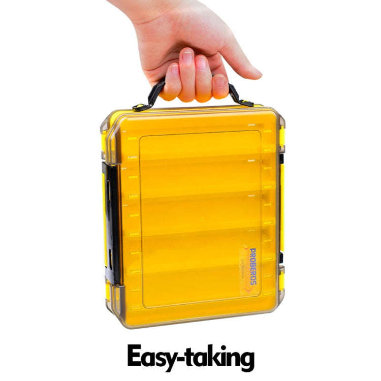 PROBEROS H1000 Double Sided Lure Box Handheld Double Layer Storage Case For Bait Accessories, Sty...