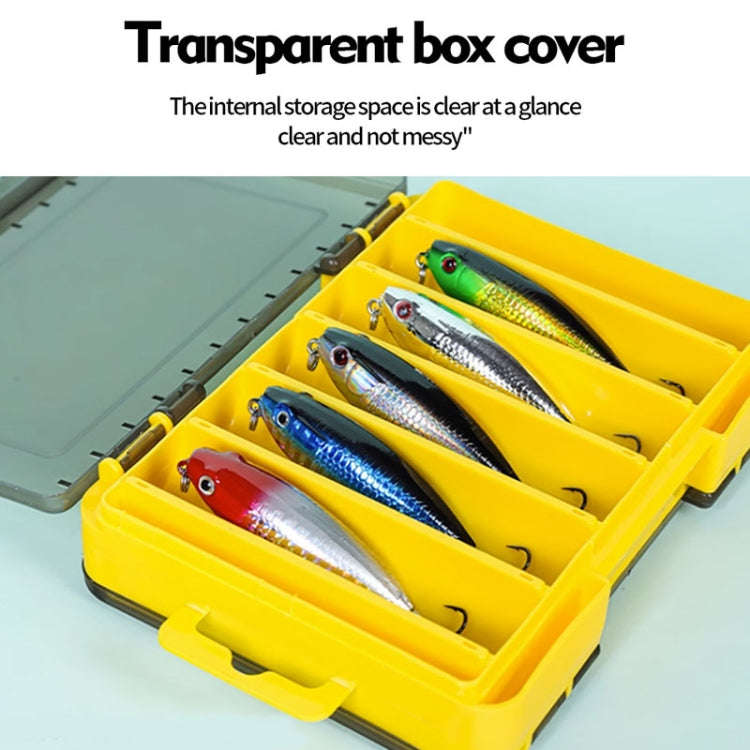 PROBEROS H1000 Double Sided Lure Box Handheld Double Layer Storage Case For Bait Accessories, Sty...
