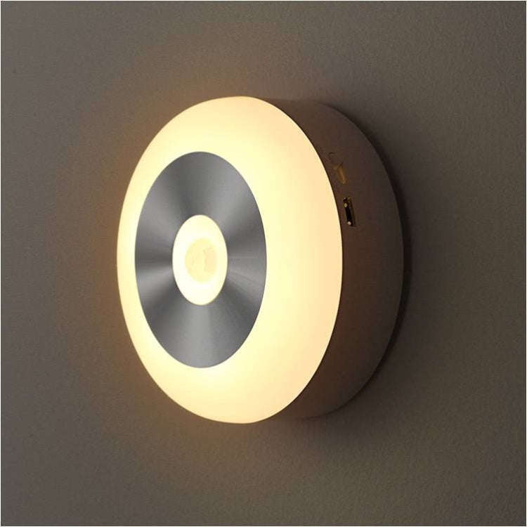Smart Sensor Night Light Infrared Sensor Corridor Aisle Light, Spec: Charging Model(Warm White)