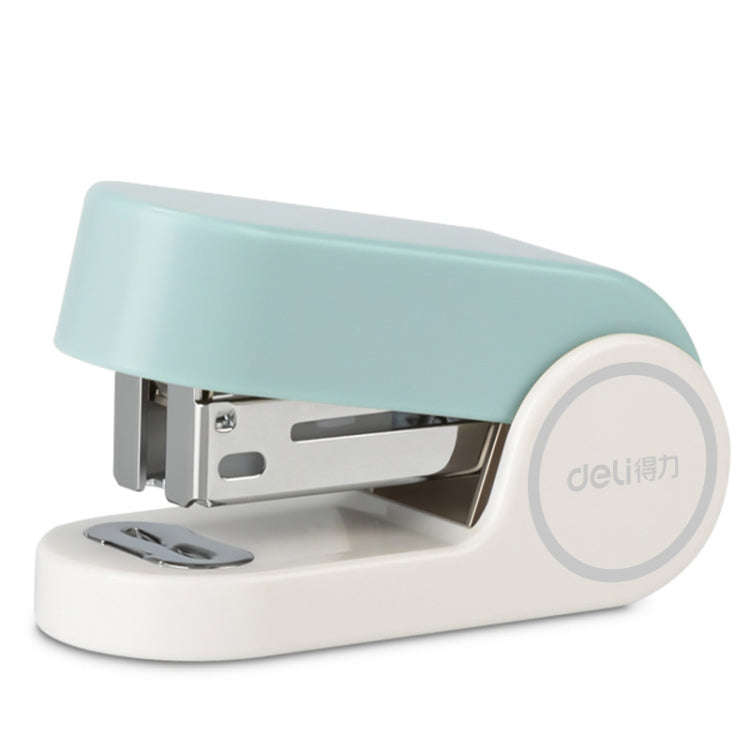 Deli Mini Stapler Includes 830 Staples ,12 Sheet Capacity(Blue)