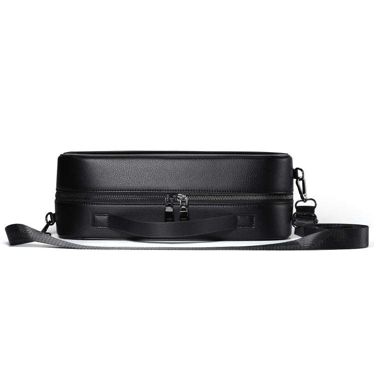 For Apple Vision Pro Headset Multifunctional Storage Bag Carrying Case(Black)