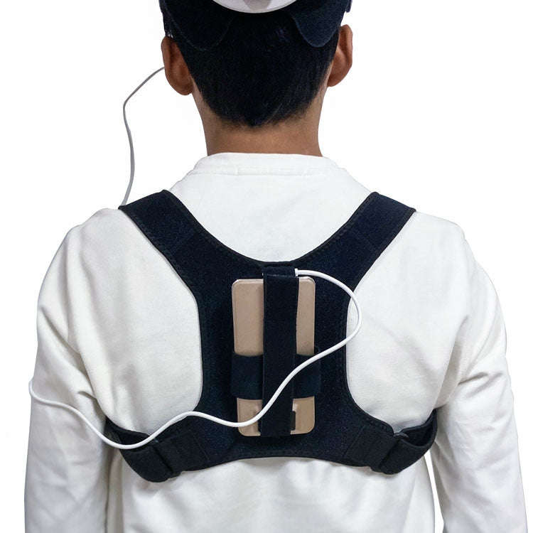 Mobile Battery Charging Treasure Power Back Strap VR Accessories(Black)