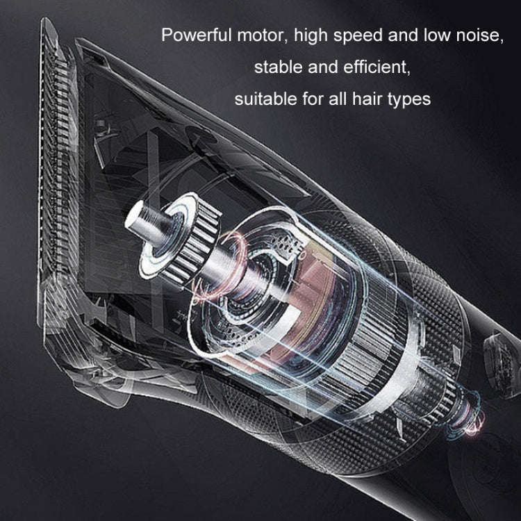 Rechargeable Hair Clipper Pet Shaver(Gold Black Pattern)