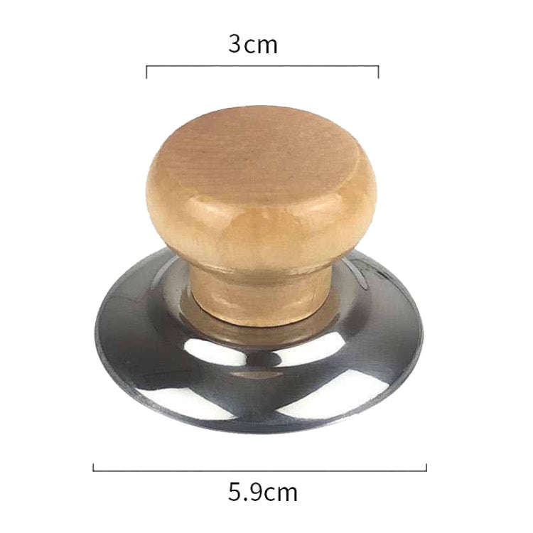 4pcs Household Cap Carrying Handle Kitchen Single Hole Pot Buttons Top Beads Pot Lid Accessories,...