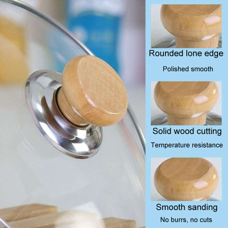 4pcs Household Cap Carrying Handle Kitchen Single Hole Pot Buttons Top Beads Pot Lid Accessories,...