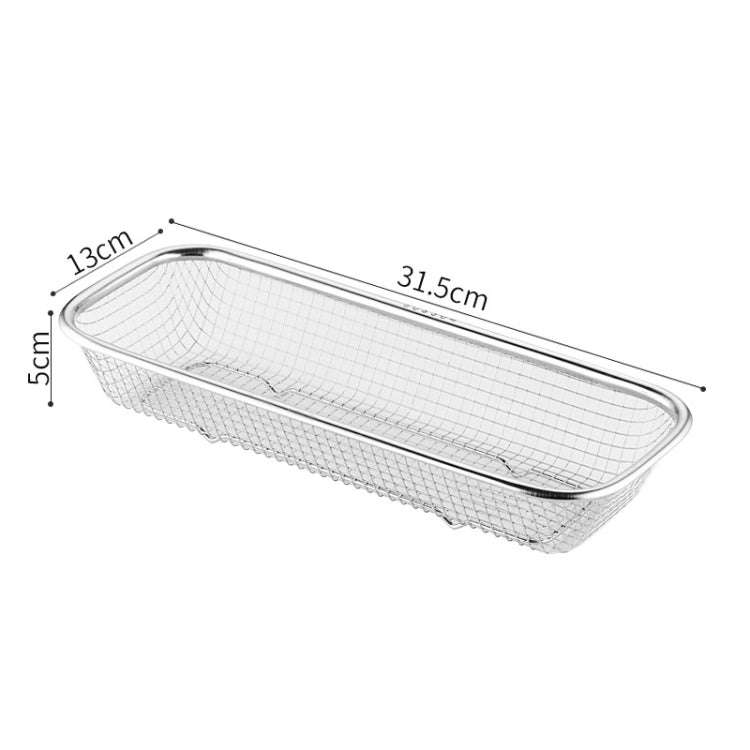 Kitchen Sterilization Cabinet Cutlery Organizer Household Stainless Steel Drainage Tray, Model: L...