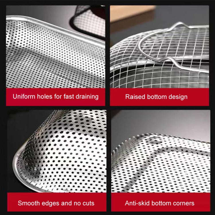Kitchen Sterilization Cabinet Cutlery Organizer Household Stainless Steel Drainage Tray, Model: P...