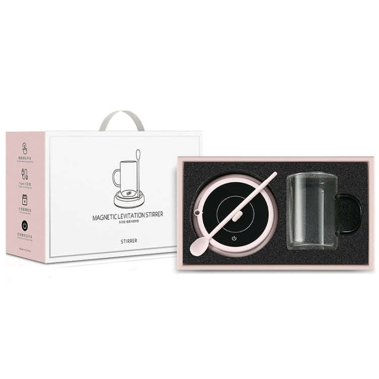 10000rpm/Min Magnetic Levitation Electric Coffee Stirrer Milk Shaker With Cup Gift Box(Blue)