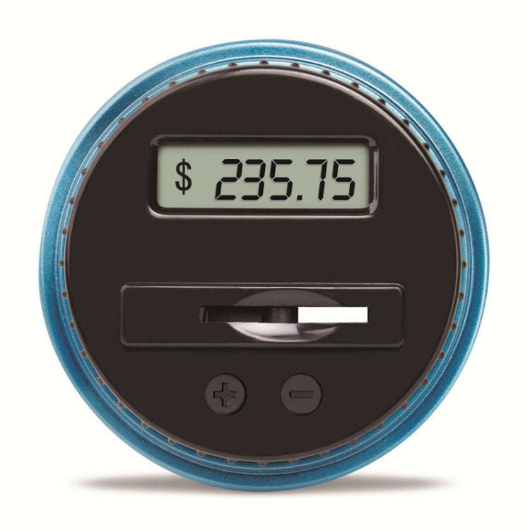 Digital Display Counting Piggy Bank With Lock, Currency: US Dollar