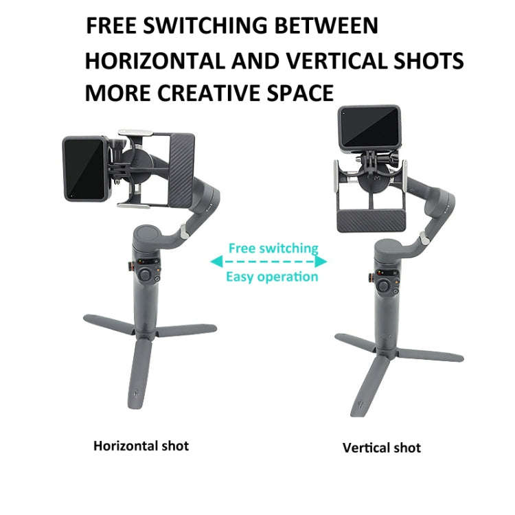 Universal Phone Gimbal to Sports Camera Adapter For DJI OSMO 6 / 5 / 4 / 3 to Gopro DJI Action 4(...
