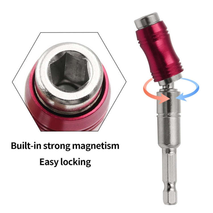 Hexagonal Shank Quick Release Self-Locking Joint Extension Rod Electric Drill Driver Extension Qu...