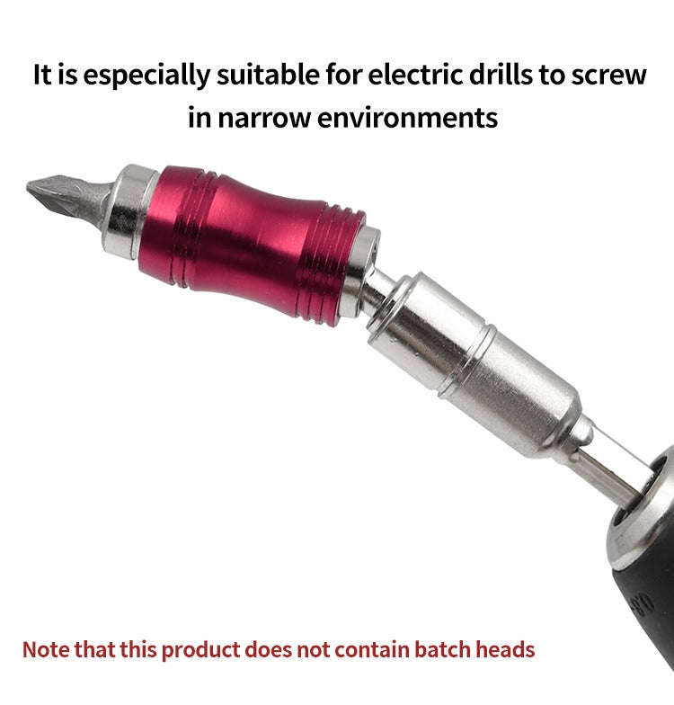 Hexagonal Shank Quick Release Self-Locking Joint Extension Rod Electric Drill Driver Extension Qu...