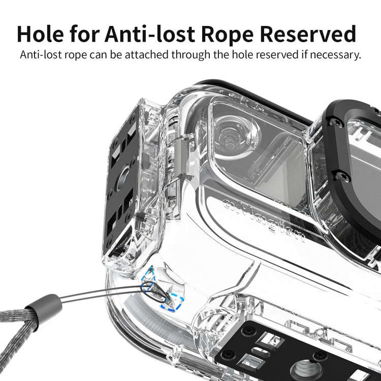 For Insta360 Ace aMagisn Horizontal and Vertical Shooting Dive Shell 60m Waterproof Shell Accesso...