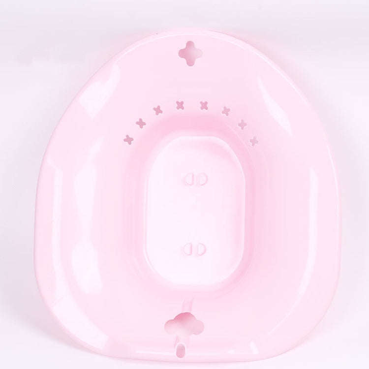 Squat-Free Sitz Bathtubs Pregnant Women Bidet After Anal Surgery Care Basin, Style: Pink