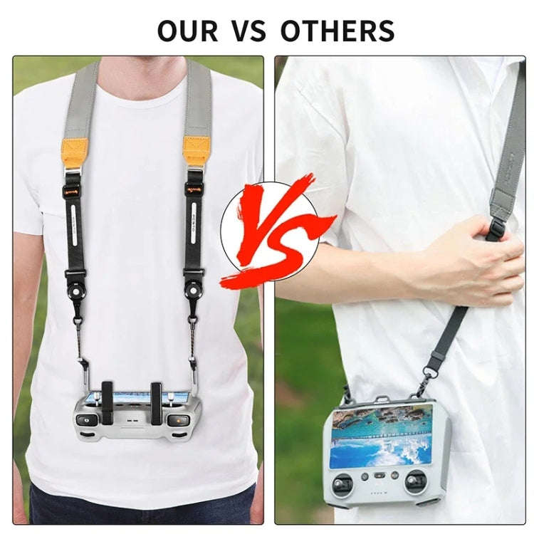 For DJI RC/ RC 2 Drone Remote Control RCSTQ Balance Strap System Lanyard(Gray)