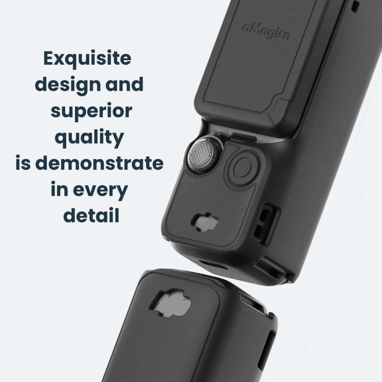 For DJI Osmo Pocket 3 AMagisn Silicone Protection Case Movement Camera Accessories, Style: 5 In 1...