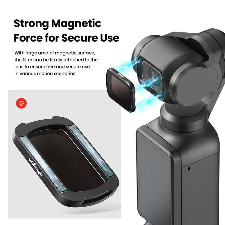 For DJI Osmo Pocket 3 aMagisn HD Double Sided Coated Filters Sports Camera Protective Goggles, St...