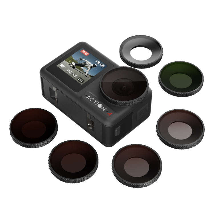 For DJI Osmo Action 5 Pro / 4 AMagisn Waterproof Filter Sports Camera Accessories, Style: CPL