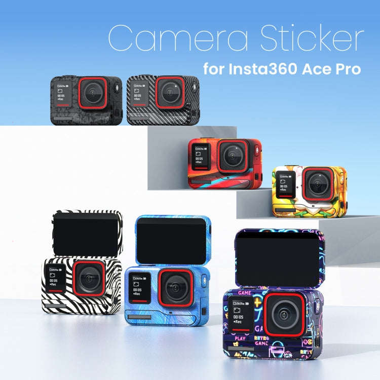 For Insta360 Ace Pro aMagisn Body Sticker Sports Camera Accessories(Triangle)