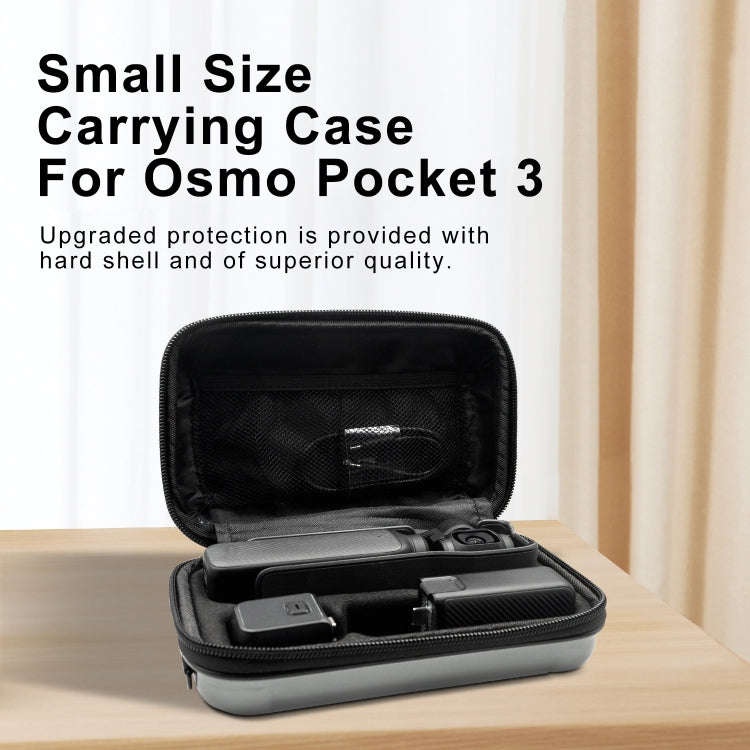 For DJI Osmo Pocket 3 aMagisn Small Organizer Bag Sports Camera Protective Accessories(Deep Gray)