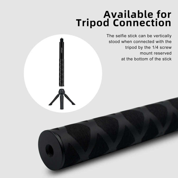 aMagisn 70cm Invisible Straight Pull Selfie Stick Sports Camera Accessories, Specification: Singl...