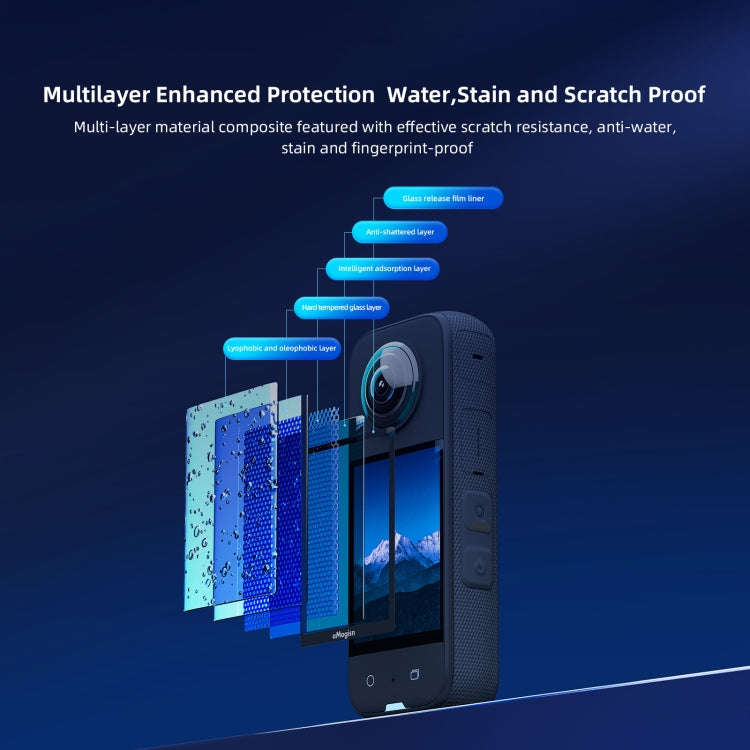 For Insta360 X3 aMagisn Screen Tempered Film Protection Sports Camera Accessories, Specification:...