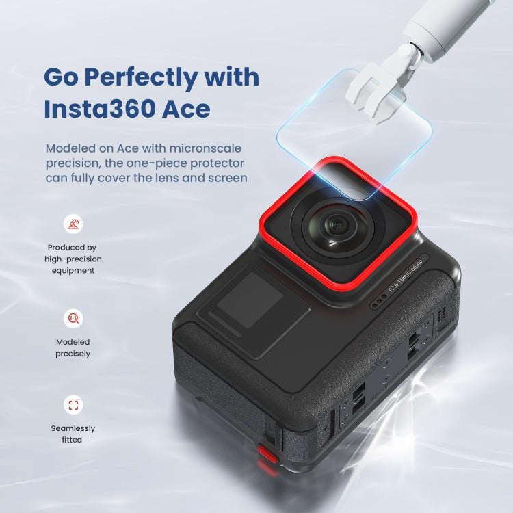 6 In 1 For Insta360 ACE aMagisn Tempered Film Protective Stickers Sports Camera Accessories