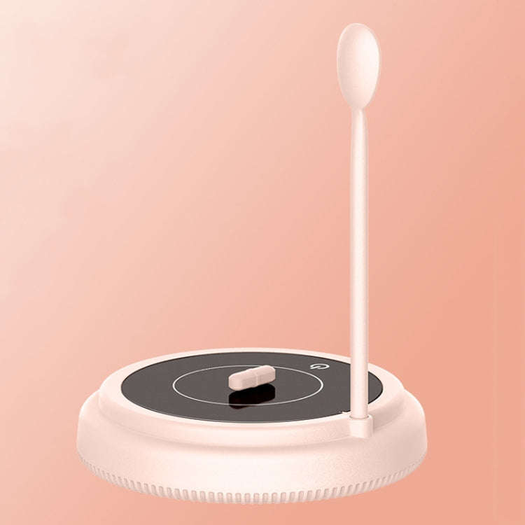 10000rpm/min Magnetic Levitation Electric Coffee Stirrer Milk Shaker Red Wine Decanter(Pink)