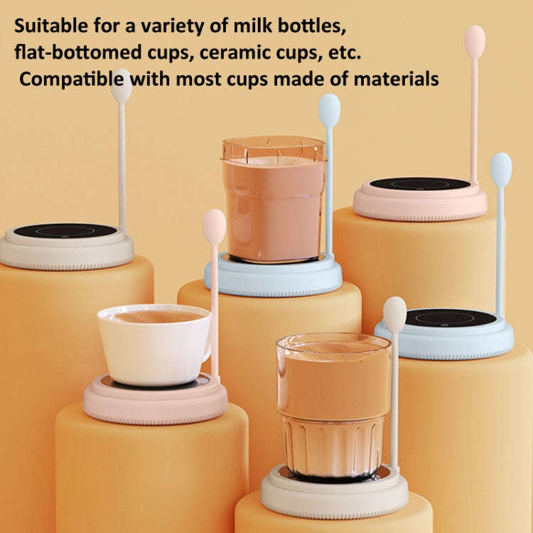 10000rpm/min Magnetic Levitation Electric Coffee Stirrer Milk Shaker Red Wine Decanter(Pink)