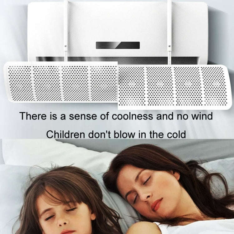 Air Conditioner Windshield Anti-Direct Blowing Air Vent Block Wall Mounted Universal Air Guide Co...