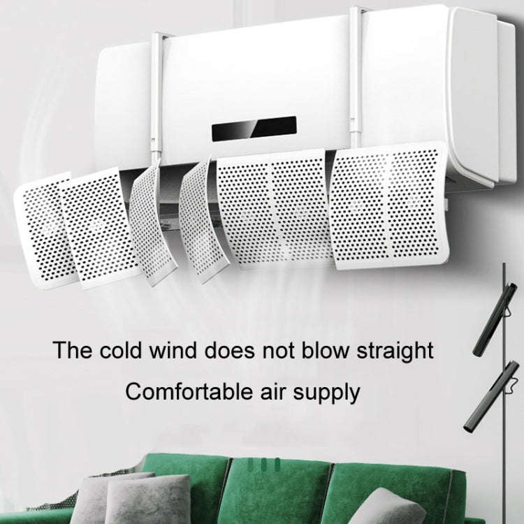 Air Conditioner Windshield Anti-Direct Blowing Air Vent Block Wall Mounted Universal Air Guide Co...